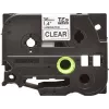 Laminated tape Brother TZe161 36mm Black on transparent