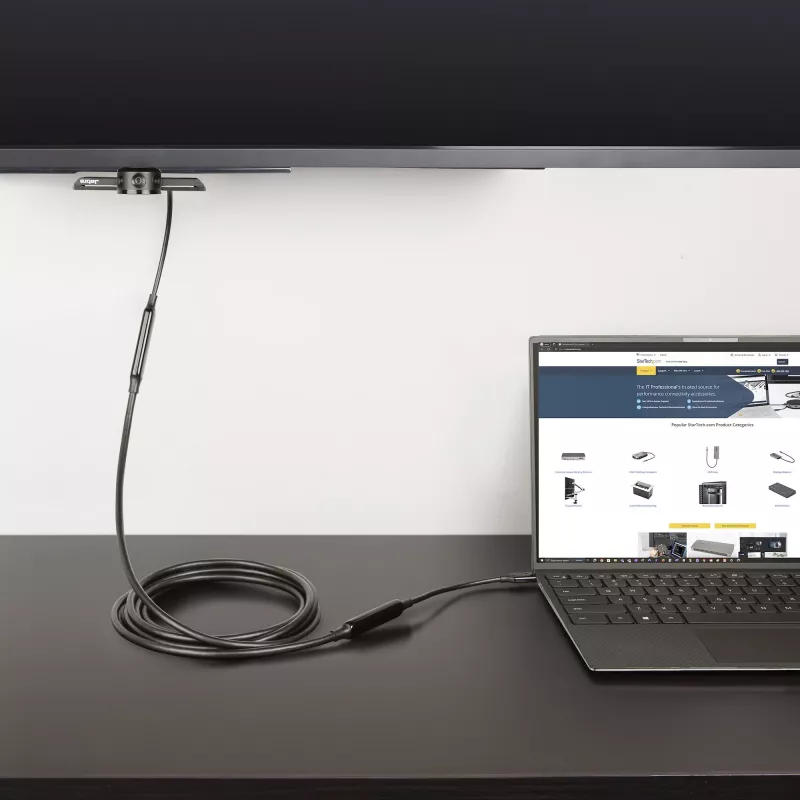 StarTech.com 3m (10ft) Active USB-C Cable, USB 3.2 Gen 2 10Gbps, Long USB Type-C Data Transfer Cable, 60W Power Delivery, 8K 60Hz, DP 1.4 Alt Mode w/HBR3/HDR10/MST/DSC 1.2/HDCP 2.2 - USB C to C cable