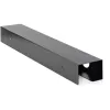 StarTech.com Under Desk Cable Management Tray - Office/Standing Desk Cable Tray Organizer - Desk/Table Mount Holder for Cords/Wire/Power Strip - Computer Cable Manager - 23-1/2“L x 4-1/2”D