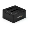 StarTech.com Dual-Bay USB 3.0 to SATA and IDE Hard Drive Docking Station, USB Hard Drive Dock, External 2.5/3.5 inch SATA I/II/III and IDE (40 pin) SSD/HDD Docking Station, Hot-Swap Hard Drive Bays, Top-Loading