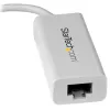 StarTech.com USB-C to Gigabit Network Adapter - White, Wired, USB Type-C, Ethernet, 5000 Mbit/s, White