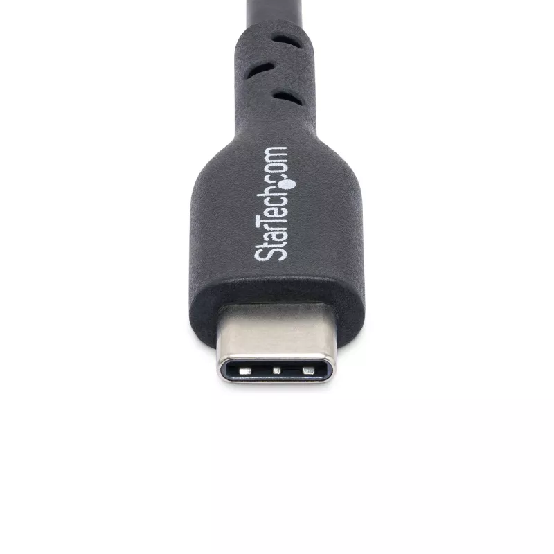 StarTech.com 3m (9.8ft) USB-C Charging Cable, USB C Cable, USB 2.0 Type-C Laptop Charger Cord, 60W 3A Power Delivery, TPE Jacket, USB-C Data Transfer Cable, M/M