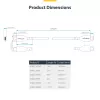 StarTech.com 3m (9.8ft) USB-C Charging Cable, USB C Cable, USB 2.0 Type-C Laptop Charger Cord, 60W 3A Power Delivery, TPE Jacket, USB-C Data Transfer Cable, M/M