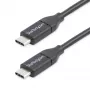 StarTech.com USB-C Cable - M/M - 0.5 m - USB 2.0, 0.5 m, USB C, USB C, USB 2.0, Male/Male, Black