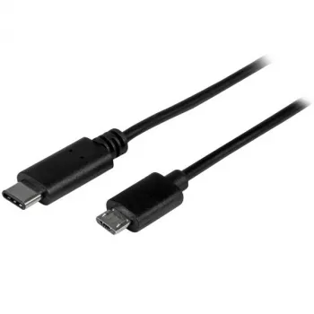 StarTech.com USB-C to Micro-B Cable - M/M - 0.5 m - USB 2.0, 0.5 m, USB C, Micro-USB B, USB 2.0, 0.48 Gbit/s, Black
