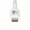 StarTech.com 2m White USB-C Charging Cable, USB-IF Certified USB C Cable, 240W PD EPR, USB 2.0 Type-C Laptop Charger Cord, USB-C Data Transfer Cable, TPE Jacket