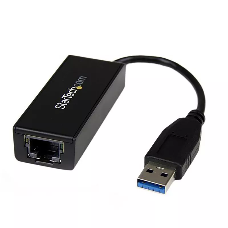 StarTech.com USB 3.0 to Gigabit Ethernet Network Adapter, 10/100/1000 Mbps, USB to RJ45, USB 3.0 to LAN Adapter, USB 3.0 Ethernet Adapter (GbE), TAA Complaint