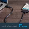 StarTech.com USB 3.1 to 2.5 inch SATA Hard Drive Adapter - USB 3.1 Gen 2 10Gbps with UASP External HDD/SSD Storage Converter