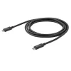 StarTech.com USB-C Cable with Power Delivery (3A) - M/M - 2 m (6 ft.) - USB 3.0 - USB-IF Certified