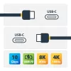 StarTech.com USB-C Cable with Power Delivery (5A) - M/M - 1 m (3 ft.) - USB 3.1 (10Gbps) - USB-IF Certified