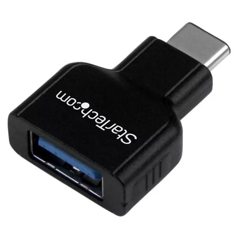 StarTech.com USB-C to USB-A Adapter - M/F - USB 3.0, USB C 3.0, USB A 3.0, Black