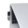 StarTech.com Right Angled USB-C to USB-A Adapter, USB 5Gbps, Compact USB-C Male to USB-A Female Adapter, Metal Housing, M/F
