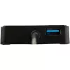 StarTech.com USB 3.0 to Dual Port Gigabit Ethernet Adapter NIC w/ USB Port