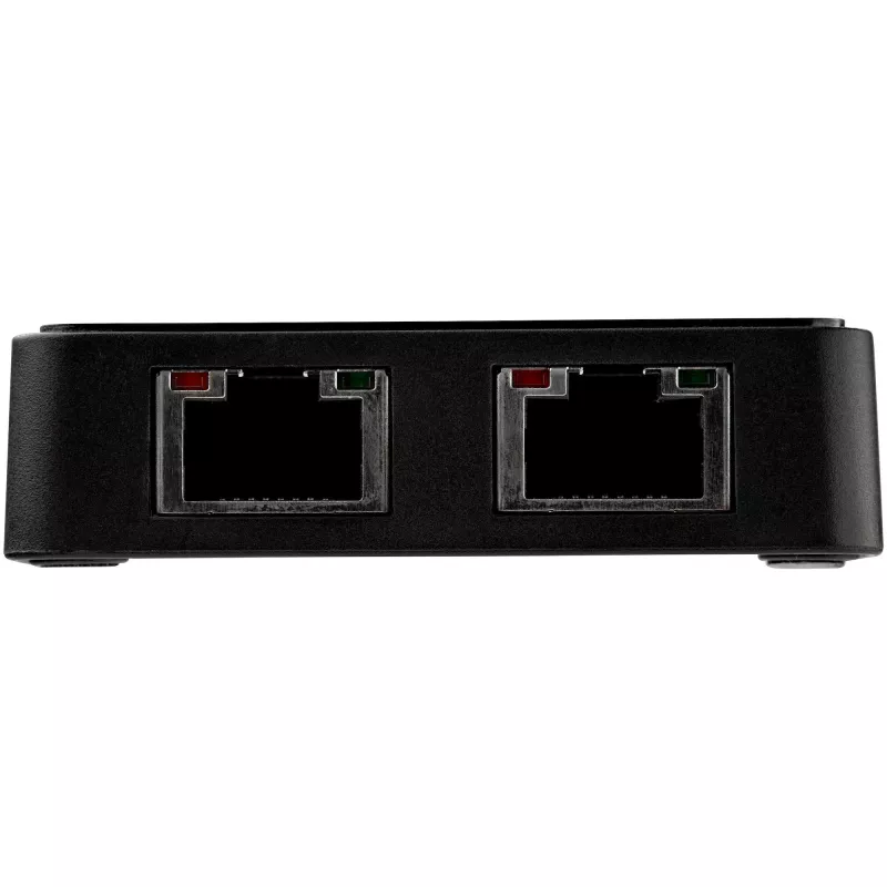 StarTech.com USB 3.0 to Dual Port Gigabit Ethernet Adapter NIC w/ USB Port