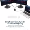 StarTech.com USB 3.0 to Dual DisplayPort Adapter - 4K 60Hz, 3.2 Gen 1 (3.1 Gen 1), USB Type-A, DisplayPort output, 4096 x 2160 pixels