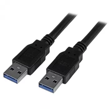 StarTech.com USB 3.0 Cable - A to A - M/M - 3 m (10 ft.), 3 m, USB A, USB A, USB 3.2 Gen 1 (3.1 Gen 1), Male/Male, Black