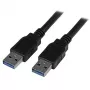 StarTech.com USB 3.0 Cable - A to A - M/M - 3 m (10 ft.), 3 m, USB A, USB A, USB 3.2 Gen 1 (3.1 Gen 1), Male/Male, Black