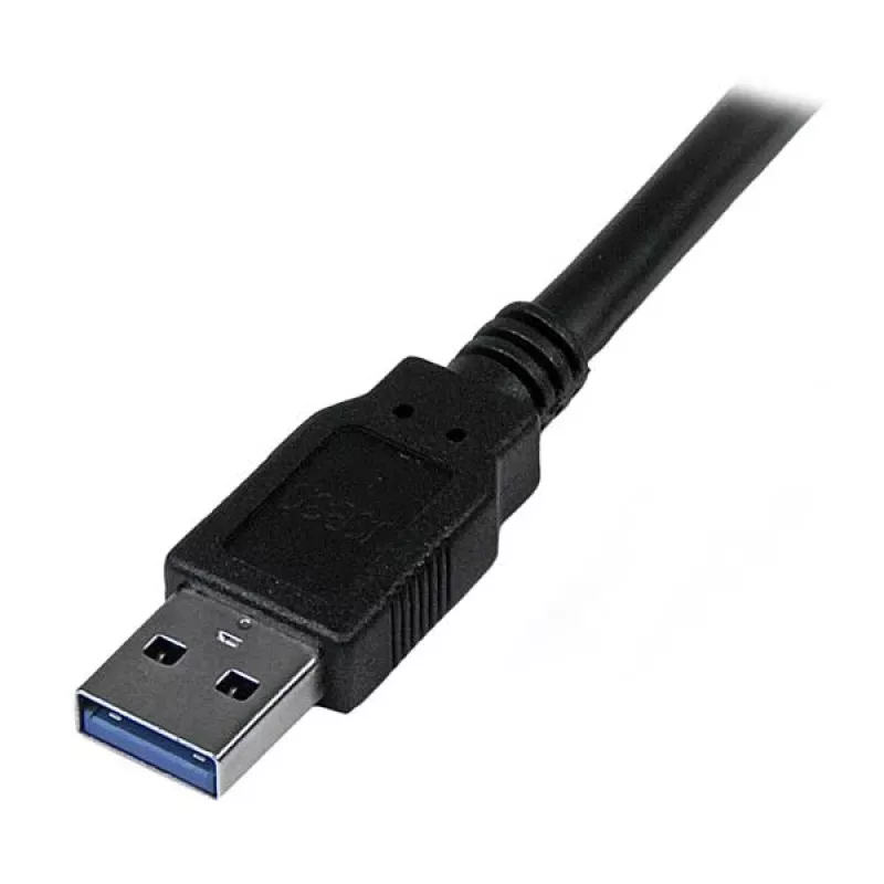 StarTech.com USB 3.0 Cable - A to A - M/M - 3 m (10 ft.), 3 m, USB A, USB A, USB 3.2 Gen 1 (3.1 Gen 1), Male/Male, Black
