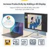 StarTech.com USB-C to HDMI Adapter, 4K 60Hz Video, HDR10, USB-C to HDMI Monitor Dongle, USB4 / Thunderbolt Compatible