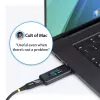 StarTech.com USB-C Power Tester, Digital Multimeter, Bi-Directional Voltage and Current Meter, Up to 240W PD EPR, Portable USB-C Cable and Port Power Meter Tester