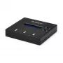 StarTech.com Standalone 1 to 2 USB Thumb Drive Duplicator and Eraser, Multiple USB Flash Drive Copier, System and File and Whole-Drive Copy at 1.5 GB/min, Single and 3-Pass Erase, LCD Display - TAA