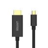 Video cable adapter Unitek Mini DisplayPort to HDMI 2 m, HDMI 1.4, 4K@30Hz, HDCP 2.0, gold-plated contacts, black