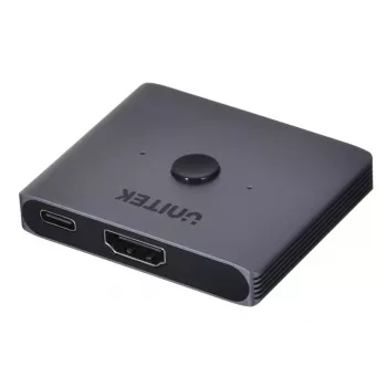 HDMI switch Unitek V1163A 2x1 8K 60Hz — 2 inputs to 1 output