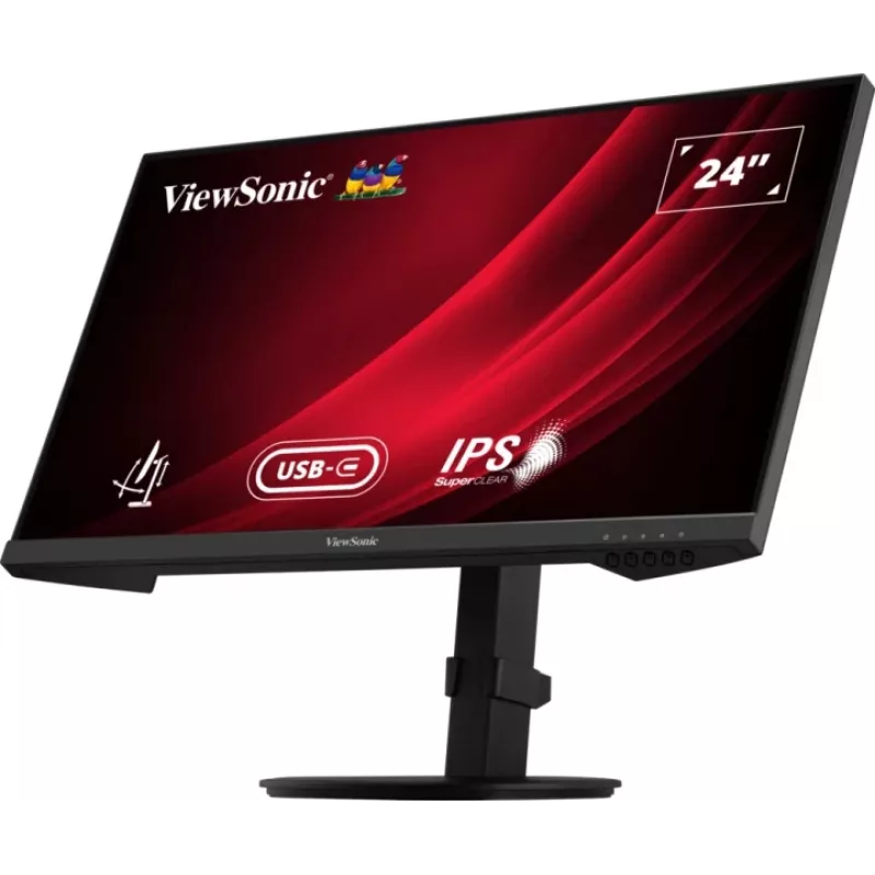 Viewsonic VG Series VG2409-MHDU-2 computer monitor 60.5 cm (23.8 inch) 1920 x 1080 pixels Full HD LED Black