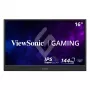 Viewsonic VX1654 portable TV/monitor Portable monitor Black 39.6 cm (15.6 inch) LED 1920 x 1080 pixels