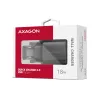 Axagon ACU-QC18 QC 3.0 1× OUTPUT wall charger 18W, Indoor, AC, Black