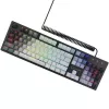 Mechanical Keyboard LORGAR Azar 514 White with RGB Backlight, ENG layout