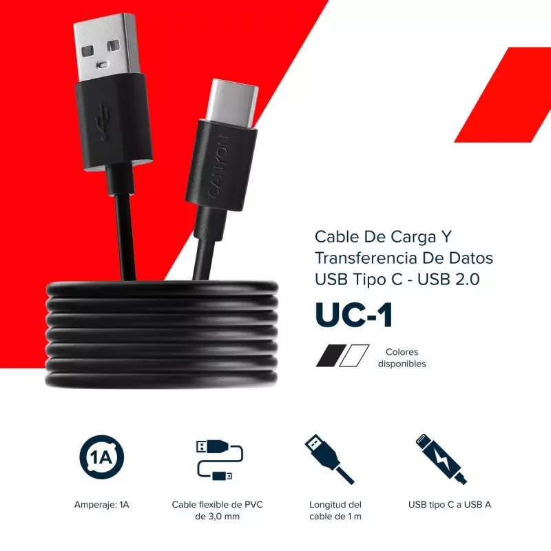 USB Cable Canyon CNE-USBC1W