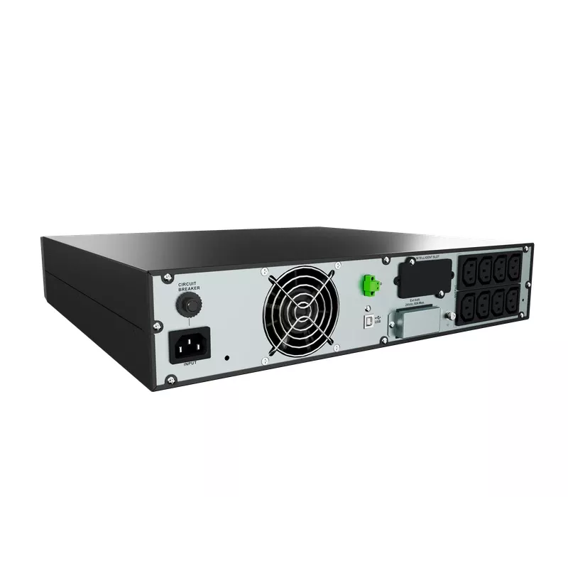 Vertiv Liebert GXE3-1000IRT2UXL uninterruptible power supply (UPS) Double-conversion (Online) 1 kVA 900 W 8 AC outlet(s)
