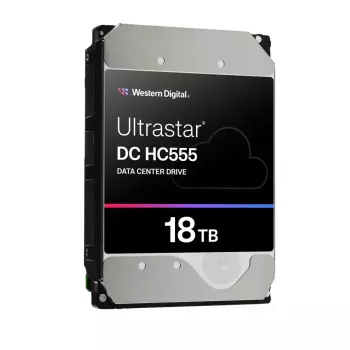 HDD Western Digital 18 TB 3.5 inch Serial ATA III Ultrastar DC HC555