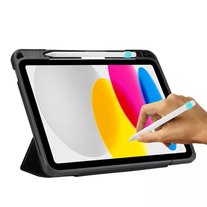DEQSTER Rugged MAX Case for iPad 10.9 inch (10th Gen.), Black