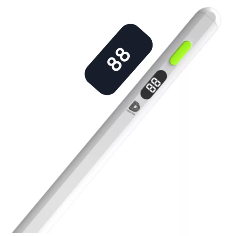 DEQSTER Pencil Lite, Tablet, Apple, White, iPads, Aluminium, Polyoxymethylene (POM), Built-in