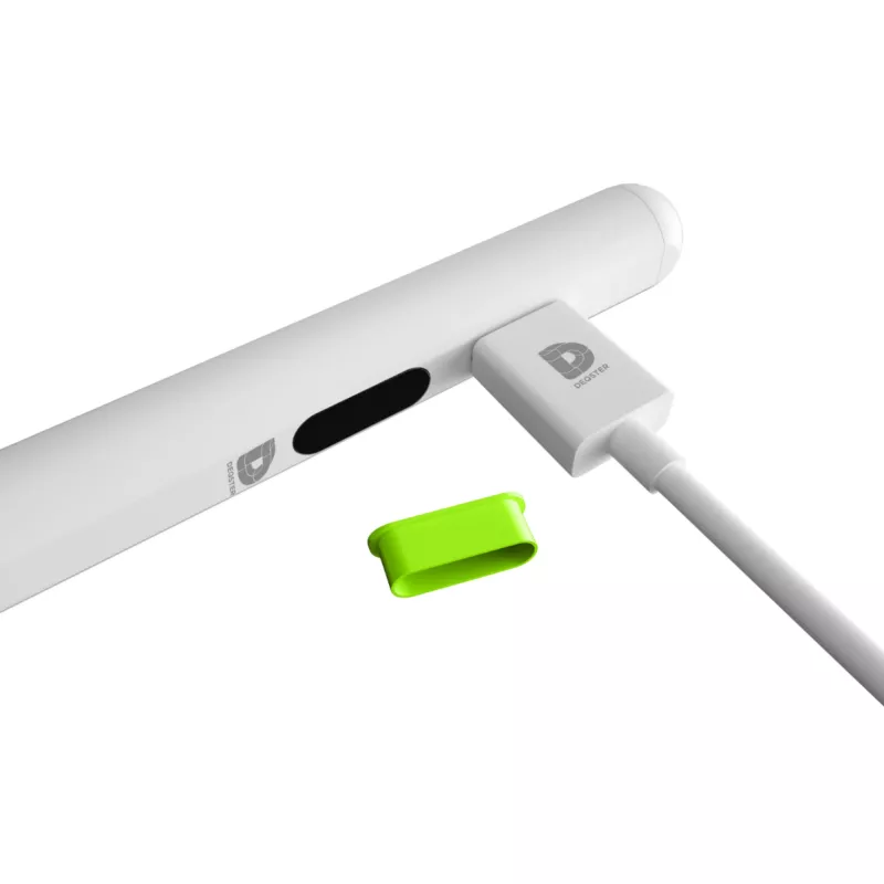 DEQSTER Pencil Lite, Tablet, Apple, White, iPads, Aluminium, Polyoxymethylene (POM), Built-in