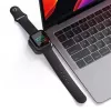 Charging stand Satechi ST-TCMCAWM Smartwatch Black Silver White Aluminium