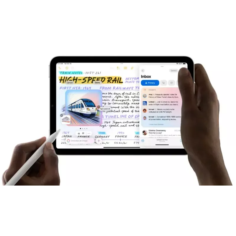 Tablet Apple iPad mini Wi‑Fi 128GB Purple — 8.3 inch (21.1 cm) LED 2266×1488, A17 Pro, 12MP cameras, Wi‑Fi 6E, 293 g