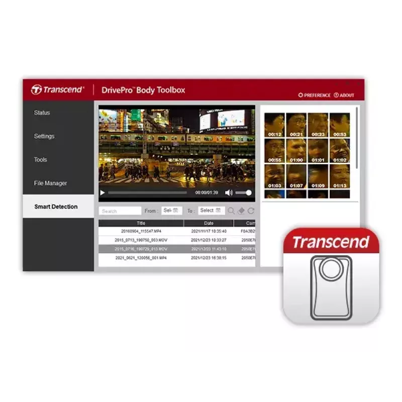 Torso body camera Transcend DrivePro Body 10