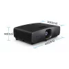 BenQ W2720i Standard throw projector 2500 ANSI lumens DLP UHD 4K (3840x2160) 3D Black