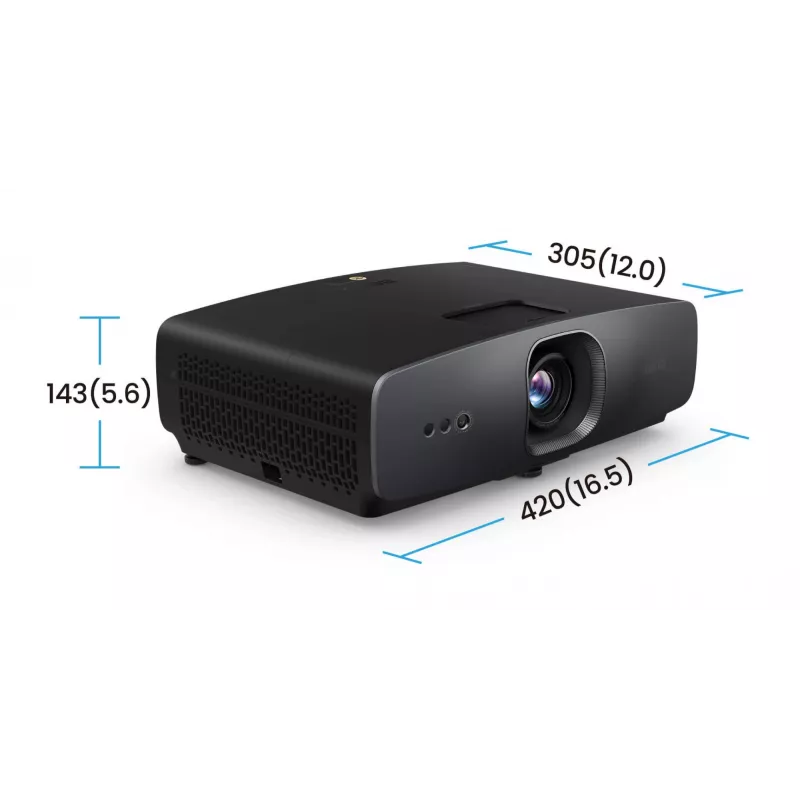 BenQ W2720i Standard throw projector 2500 ANSI lumens DLP UHD 4K (3840x2160) 3D Black