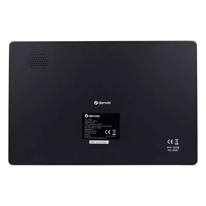 Digital Photo Frame Denver PFF-1070B 10.1 inch Touchscreen Wi-Fi Black