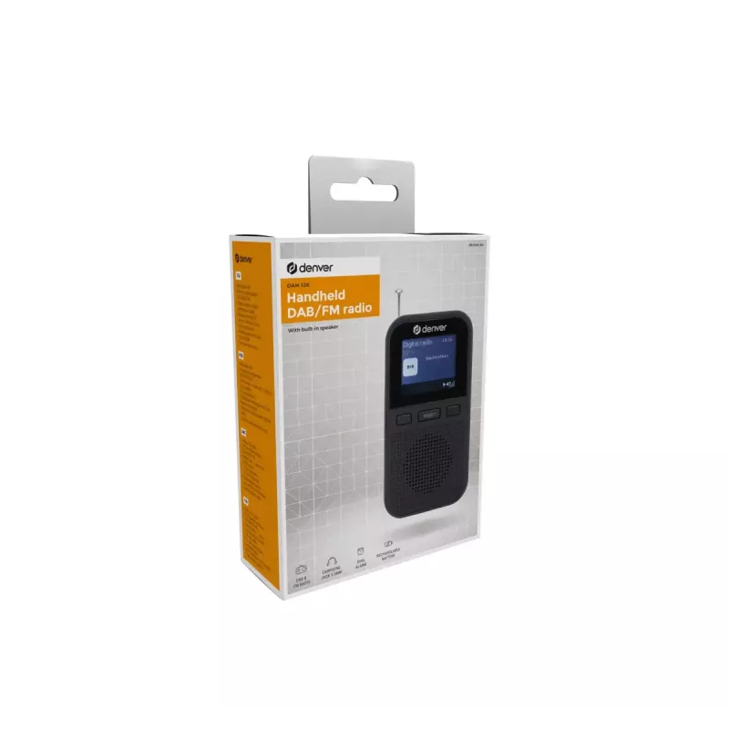 Personal Radio Denver DAH-126 Analog Digital DAB FM 10W