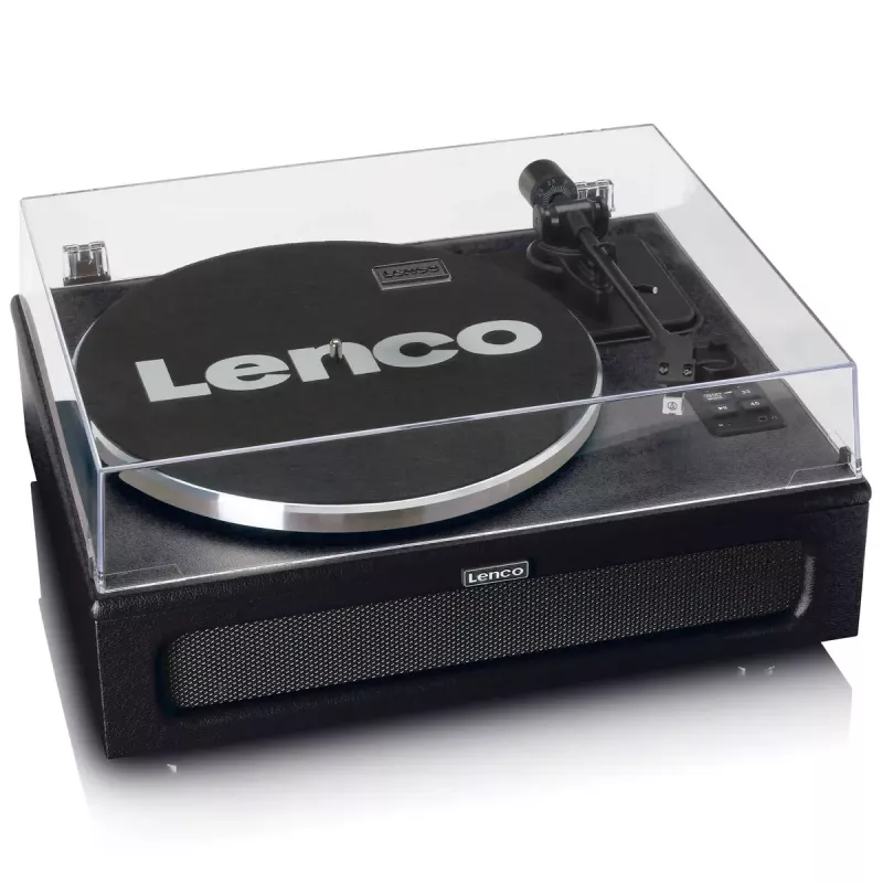 Belt-drive audio turntable Lenco LS-430BK Black 40W Bluetooth