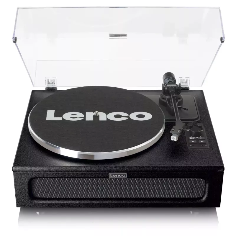 Belt-drive audio turntable Lenco LS-430BK Black 40W Bluetooth