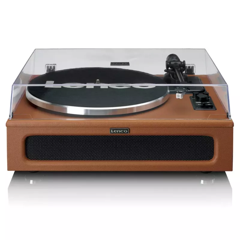 Belt-drive audio turntable Lenco LS-430BN Brown Manual 3-4g tracking force