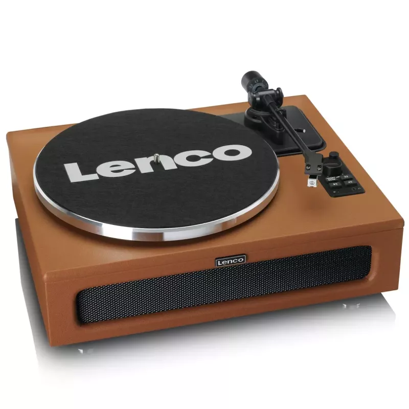 Belt-drive audio turntable Lenco LS-430BN Brown Manual 3-4g tracking force