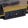 Denver VPL-230LW Black Wood Semi Automatic Turntable 2W RMS