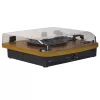 Denver VPL-230LW Black Wood Semi Automatic Turntable 2W RMS